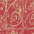 BURGUNDY SWIRLS Sheet Tissue Paper